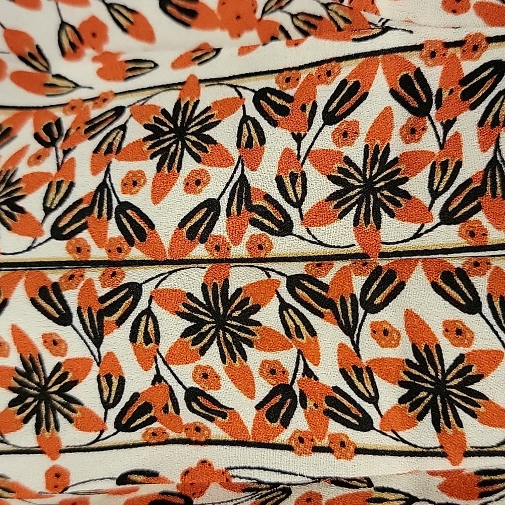 Max Studio Flutter Sleeve Blouse. Tie. Elastic Ba… - image 4